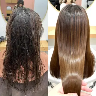 ロング LAGRECE大阪梅田店所属・美髪矯正・髪質改善 【中村吉孝】のヘアスタイル