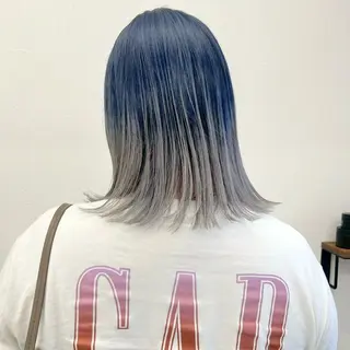 セミロング 🌙透明感カラー ×カット リナ🌙のヘアスタイル