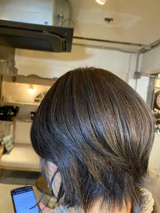 ショート カラー お任せヘア☘️☘️ 及川渚のヘアスタイル