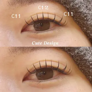 マツエク・マツパ 🎀 amii Hitomi  🎀のマツエク・マツパデザイン