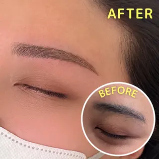 アイブロウ HAIR&MAKE POSH 日暮里のネイルデザイン