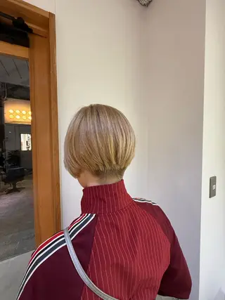 ショート moi-meme.soe所属・タナカ リナのヘアスタイル