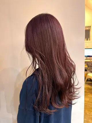 カラー 山﨑 みなみのヘアスタイル