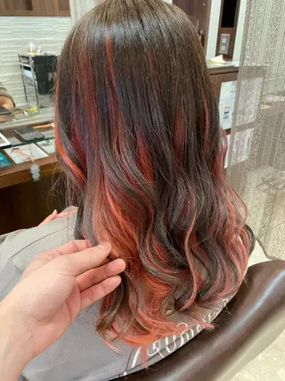 ロング カラー ブランシェ小幡駅前店 森樹のヘアスタイル