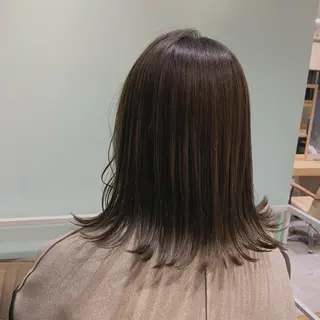 ミディアム 森山 佳小里/カラー /似合わせカットのヘアスタイル