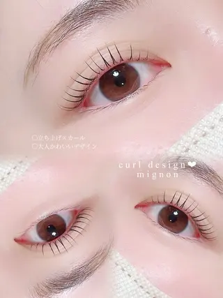 マツエク・マツパ Mignon所属・mignon /sakuraのマツエク・マツパデザイン