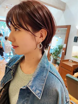 ショート カラー メンズカット特化柏駅 徒歩3分LOUのヘアスタイル