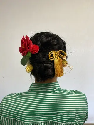 ヘアアレンジ hair make HY所属・木下 広太のヘアスタイル