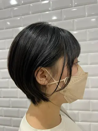 ショート SORA麻布十番店所属・細井 敦生のヘアスタイル