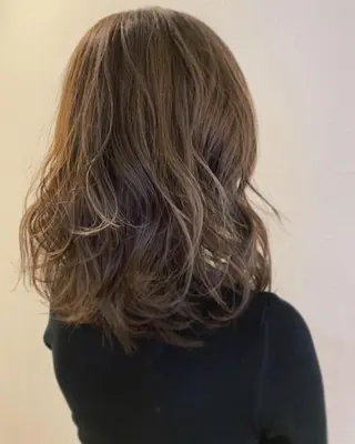セミロング カラー m ā l o.🌷 サカモトマイコのヘアスタイル