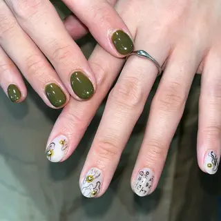 ネイル 🪐富島彩夏 /海外nail🪐のネイルデザイン