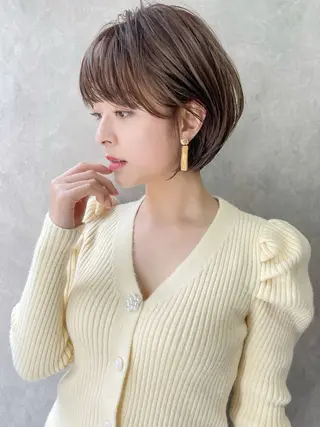 ショート 🍀無料カットモデル mao🍀のヘアスタイル