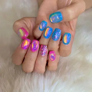 ネイル Amber21.所属・Nagahama Akariのネイルデザイン