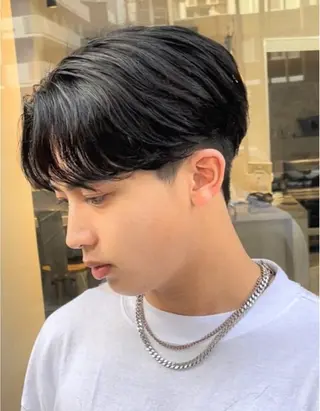 ミディアム MENS FEEL 心斎橋店所属・森口 竜匡のヘアスタイル