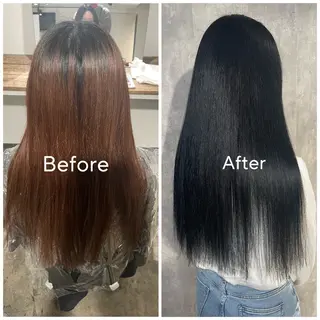 ロング カラー ムラ修正/ ハイトーン💖Riaのヘアスタイル