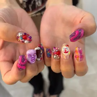 ネイル ゆびノさき茨木店 ニュアンス/アートのネイルデザイン