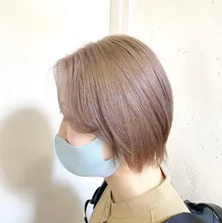 ショート カラー ハイトーンカラー 🍬Rinka🍬のヘアスタイル