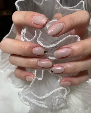 ネイル 派手髪ハイトーン💛 ネイル💅まりなのヘアスタイル