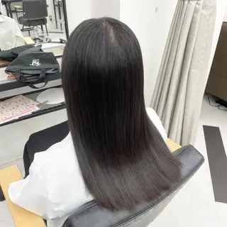 ミディアム カラー パーマ ヘアアレンジ メンズ mona/ ストレートスタイル✨のヘアスタイル