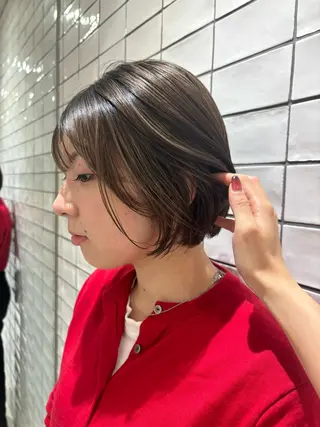 ショート izumi/ ボブ/パーマのヘアスタイル