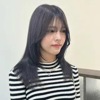 ロング 服部 沙弥佳のヘアスタイル