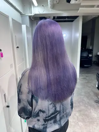 ロング カラー ミルクティーベージュ 💫HARUTOのヘアスタイル