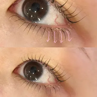 マツエク・マツパ tie.所属・tie. 辻井のマツエク・マツパデザイン