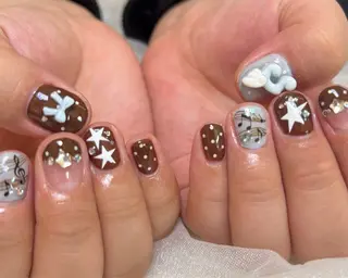 ショート mer natsumiのネイルデザイン