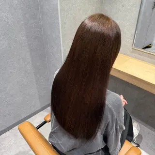 ロング カラー 青木 あいかのヘアスタイル