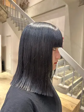 カラー ナチュラルカラー /カット/藤井美冬のヘアスタイル