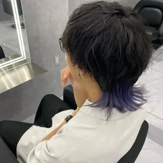 カラー メンズ Zina 梅田店 レイヤー/Miyuのヘアスタイル
