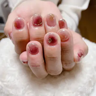 ネイル The Best Beauty受付担当のヘアスタイル