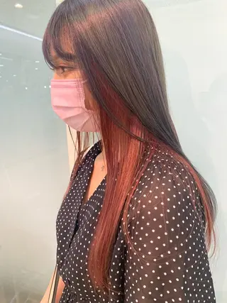 ロング カラー 似合わせカラー/艶 髪質改善/ヨシザキのヘアスタイル