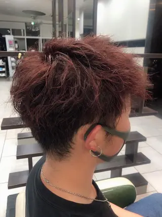 ショート メンズ PROGRESS Harukiのヘアスタイル