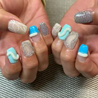 ネイル MiRanda Nail所属・MiRanda 保坂 舞のネイルデザイン