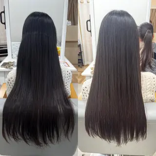 ロング カラー 武田 つぐみのヘアスタイル