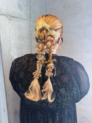 ヘアアレンジ 女性に人気♪ はやしほのかのヘアスタイル