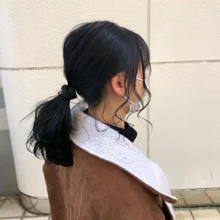 ミディアム ヘアアレンジ 高橋 みく/ minim 暖色のヘアスタイル