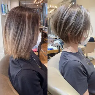 ショート 高橋 佳愛のヘアスタイル