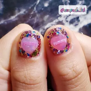 ショート ネイル クロキ 。のネイルデザイン