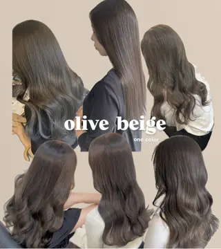 ロング PACE所属・ayumi ／透明感カラーのヘアスタイル