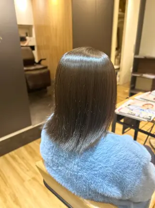 カラー 🍒艶髪✨ 秋冬🍒モテヘアー✨のヘアスタイル