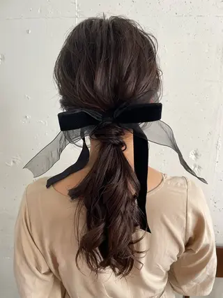 𝙃𝘼𝙍𝙐🎀 韓国×エクステのヘアスタイル