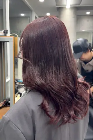 カラー Kotoko🖤/海 外/バレイヤージュのヘアスタイル