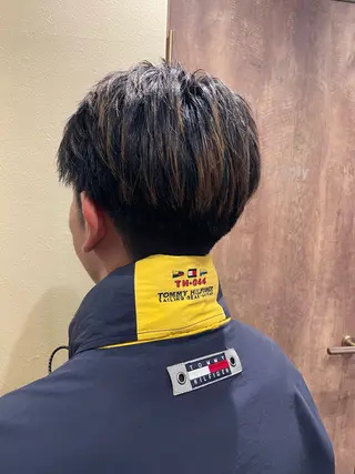 メンズ 山口里莉 /パーマモデル募集のヘアスタイル