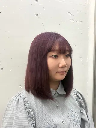 ミディアム カラー 🌟ゆりあ🌟 JILLSTUDIOのヘアスタイル