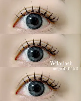 マツエク・マツパ KURUMI🫧 束感マツエク/マツパのマツエク・マツパデザイン