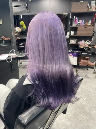 セミロング ハイトーン/エクステ 🫧HANSONのヘアスタイル