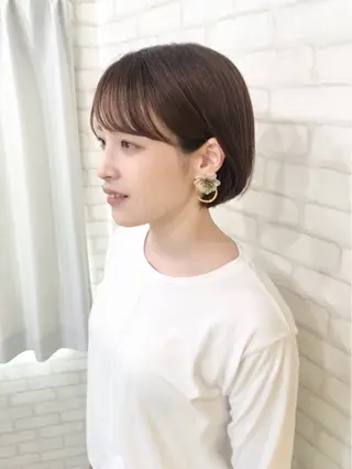 ショート カラー 透明感/韓国風 HIRARIのマツエク・マツパデザイン