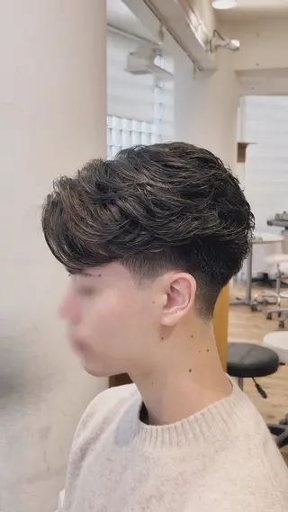 ショート パーマ メンズ Koki/ メンズ特化のヘアスタイル